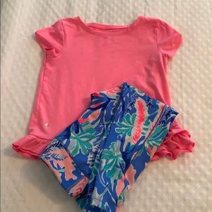 Lily Pulitzer Luxletic Girls Outfit